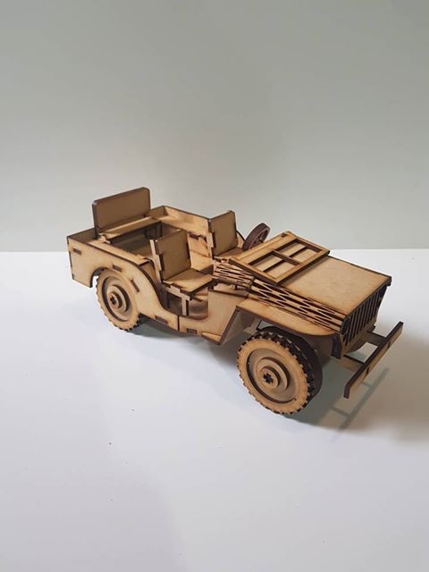  Maleta Jeep Design para corte por láser