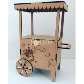 Carrito de palomitas Diseño