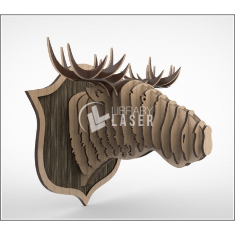 3d moose design