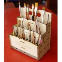 Brushes organizer Design