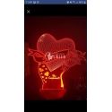 Heart lamp