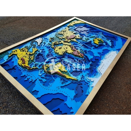 World map design