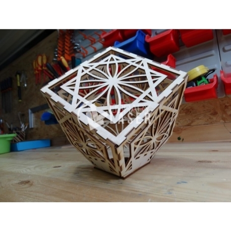 Lámpara cubo diseño