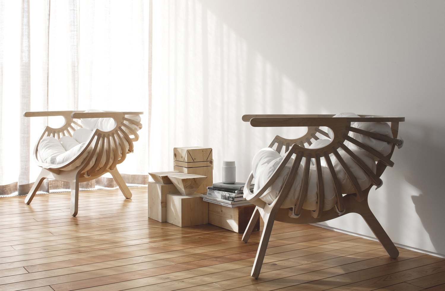 Rest chair Design case for laser cutting