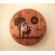 Reindeer clock design