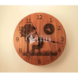 Reindeer clock design