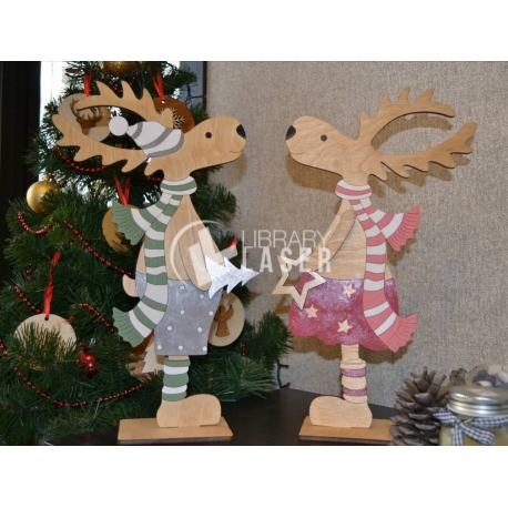 Christmas reindeer design