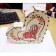 Piggy bank heart design