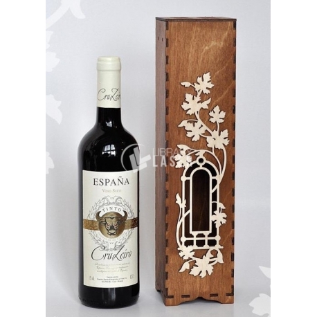 Caja de vino diseño
