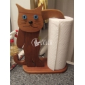 Cat towel holder design