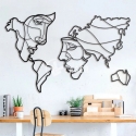 World map design