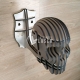 3d skull for helmet design
