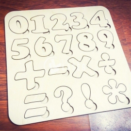 Math number design