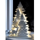 Christmas tree and reindeer lamp design