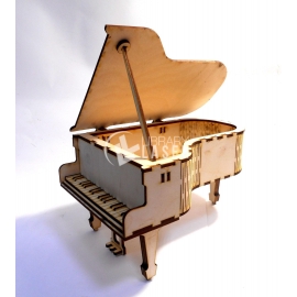 Caja piano diseño