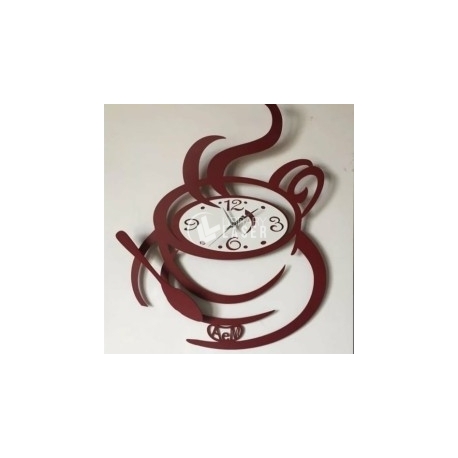 Coffee cup clock design