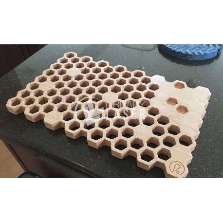 Honeycomb hot pot holder design