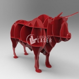 3d bull design