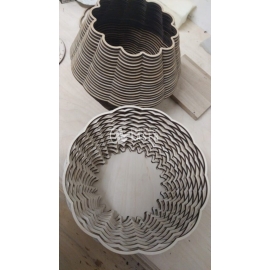 Cesta decorativa diseño