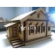3D house for Laser Cutting