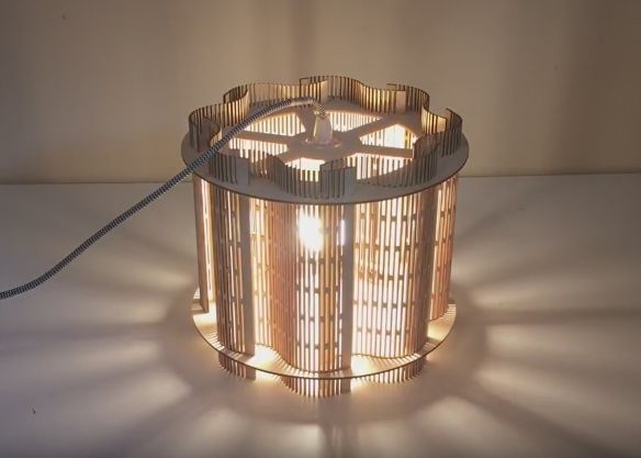 ▷ Lamp for Laser Cutting