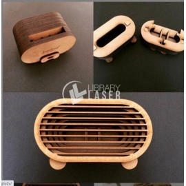 Cell phone speaker for Laser Cutting