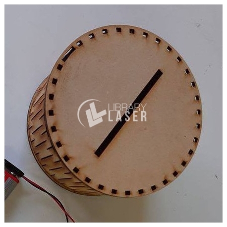 Led circular base for Laser Cutting
