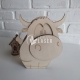 Cow gift box