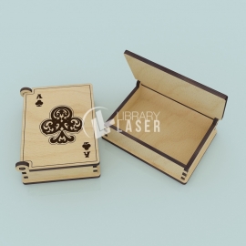 Playing card box