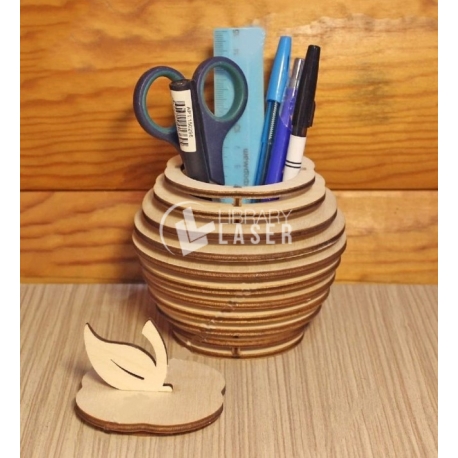 Apple shaped organizer