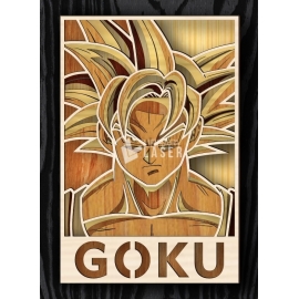 Goku painting