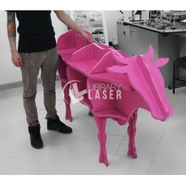 Diseño Mueble en forma de vaca