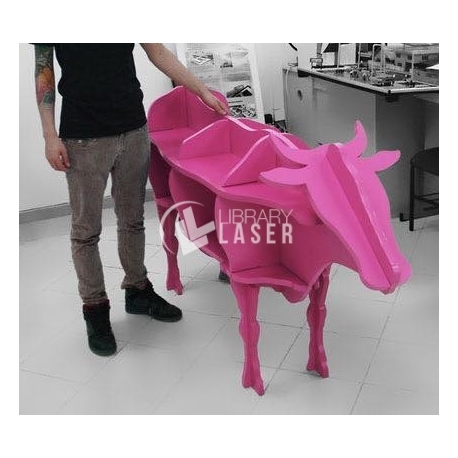 Diseño Mueble en forma de vaca