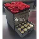 Caja rosas para Corte Laser