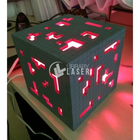 Caja cubo Minecraft