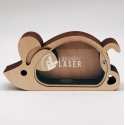 Mouse-shaped piggy bank