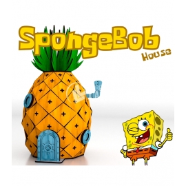Spongebob House Laser Cut File