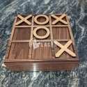 Tablero de juego de madera TIC TAC Toe
