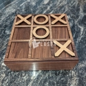 Wooden TIC TAC Toe Game Board