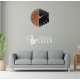 Creative Wooden Wall Clock
