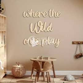 Where The Wild Ones Play Nursery Decor