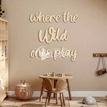 Where The Wild Ones Play Nursery Decor
