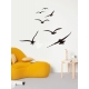 Adhesivo de Pared Estampado de Gaviota