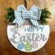 Easter Front Door Wreath Spring Door Hanging