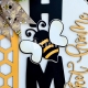 Charming Beehive 3d Door Decoration Home Sweet Home Circular Sign