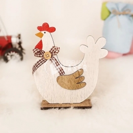 Decoración Clásica de Gallo de Pascua