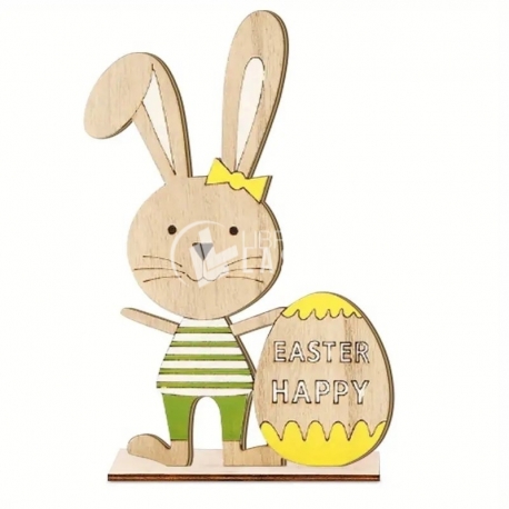 Decoración de Conejo de Pascua