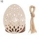 Easter Festival Wood Ornaments