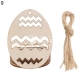 Easter Festival Wood Ornaments