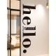 Hello Wall Sticker Spring Decoration